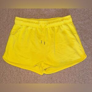 Primark size small Bright Yellow Athletic Shorts